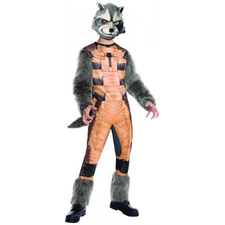 Kids Rocket Raccoon Costume image