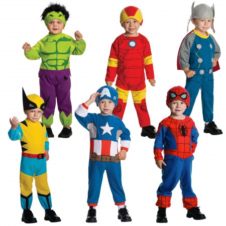 Toddler Superhero Costumes image