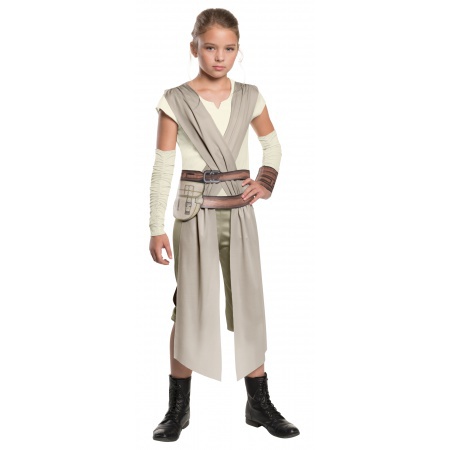 The Force Awakens Girls Rey Costume image