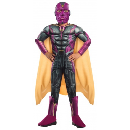 Avengers Vision Costume For Kids image