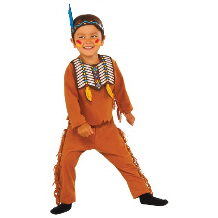 Kids Native American Costume image