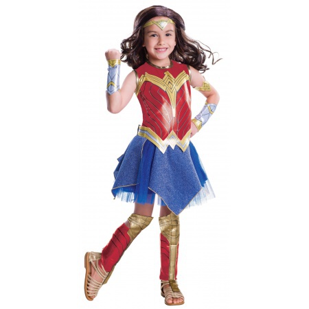 Wonder Woman Kids Costume  image