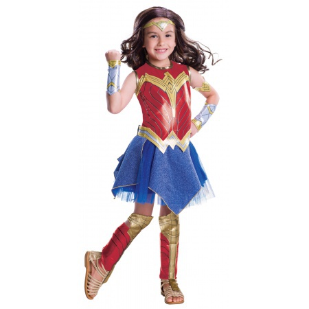Wonder Woman Costume Girls  image