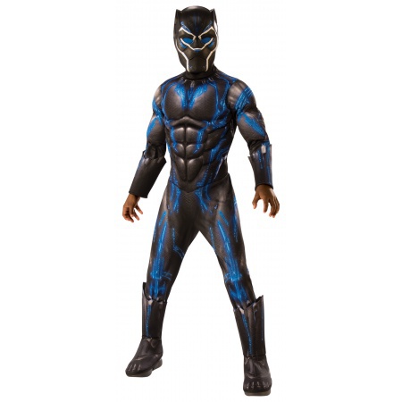 Blue Black Panther Halloween Costume image