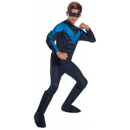 Nightwing Costume For Kids image