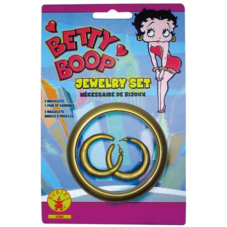 Betty Boop Costume Jewelry Set image