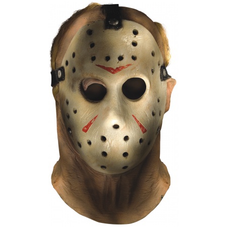 Latex Jason Voorhees Mask image