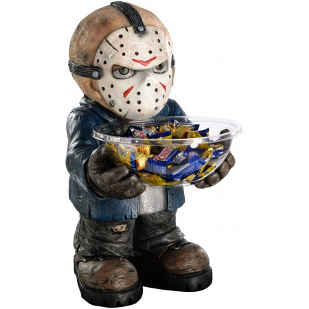 Jason Candy Bowl Holder Decoration Collectable Trick Or Treat image
