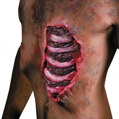 Zombie Makeup Appliance Ribs image
