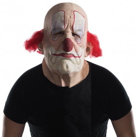 Grumpy Clown Mask image
