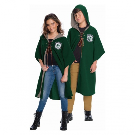 Slytherin Quidditch Robe For Kids image