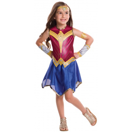 Wonder Woman Costume Girl image