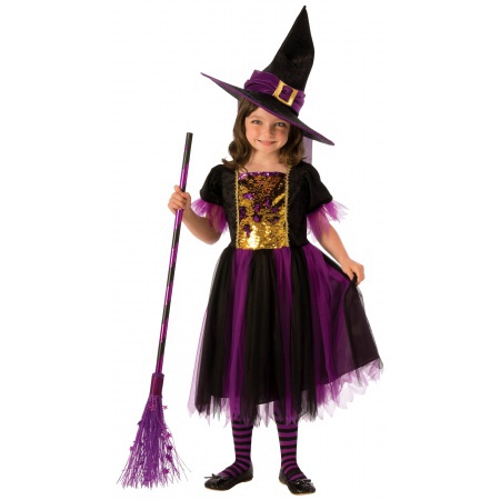 Colorful Witch Costume image