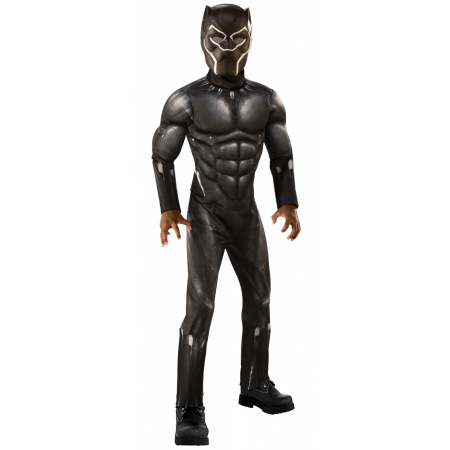 Black Panther Costume Kids image
