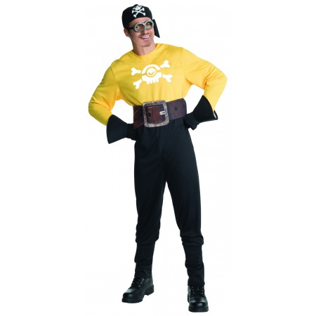 Adult Pirate Minion Costume image