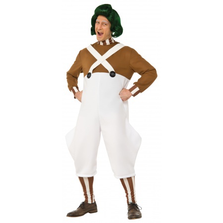 Adult Oompa Loompa Costume image