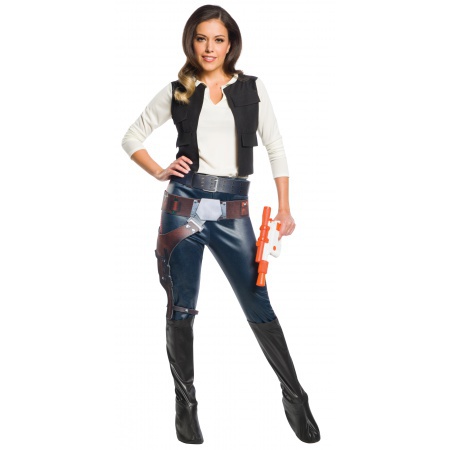 Womens Han Solo Costume  image