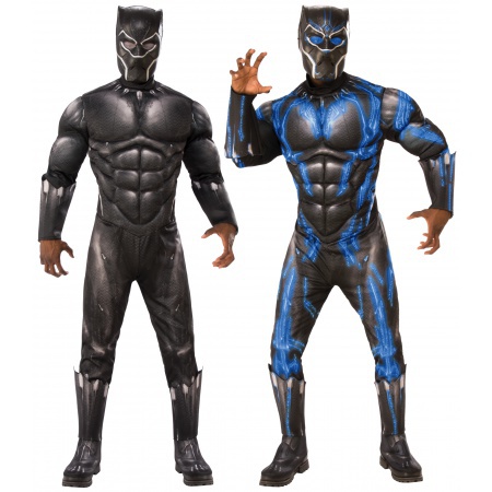 Adult Black Panther Movie Costume image