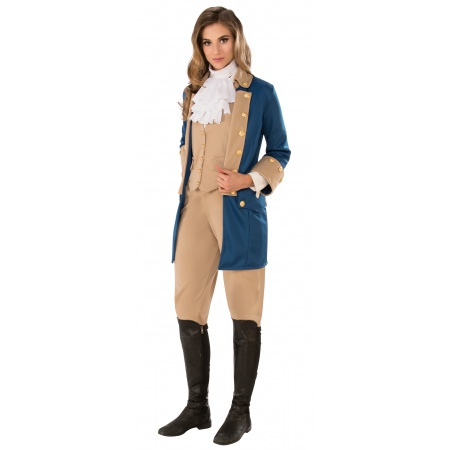 Female Alexander Hamilton Costume image