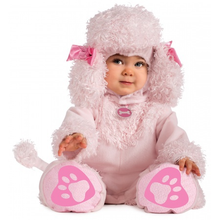 Pink Poodle Baby Costume image
