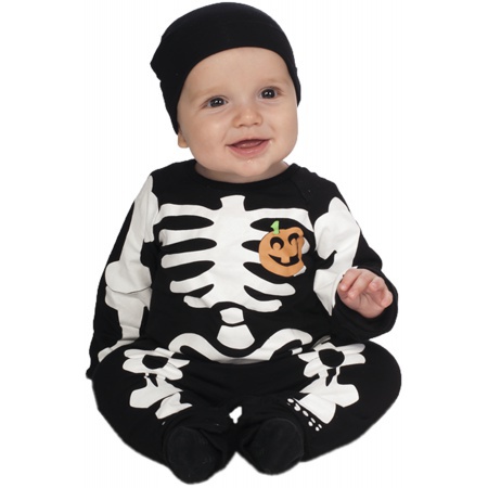 Infant Skeleton Costume image