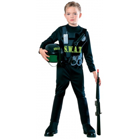Kids SWAT Team Costume image