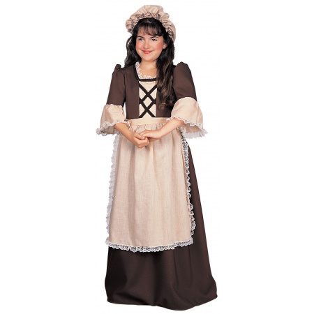 Colonial Girl Costume image