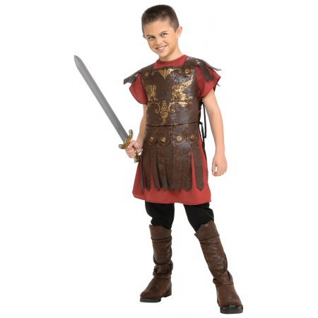 Roman Gladiator Costume For Kids image
