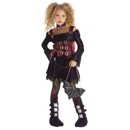 Girls Goth Halloween Costume image