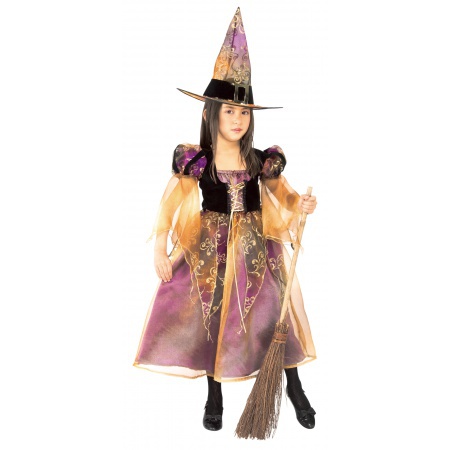 Girls Witch Halloween Costume image
