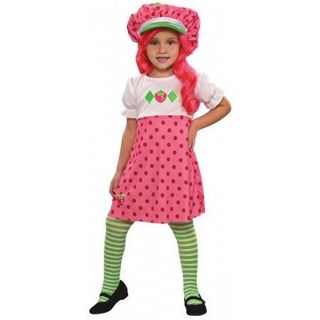 Strawberry Shortcake Costume Toddler Kids image