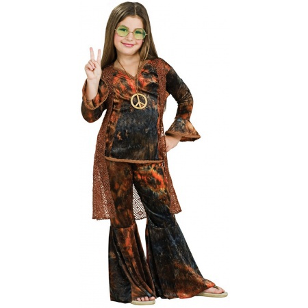Hippie Costume For Kids image