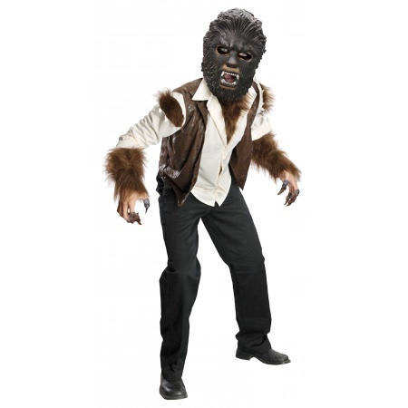 Kids Wolfman Costume image
