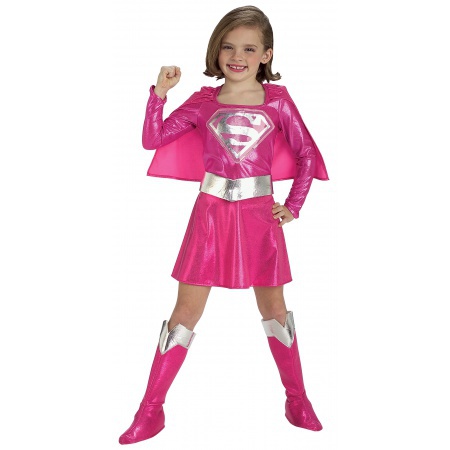 Pink Supergirl Costume image
