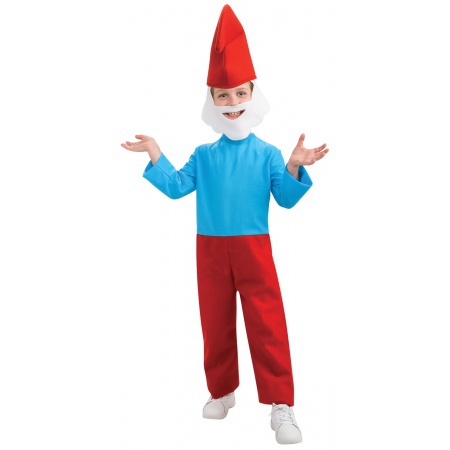 Kids Papa Smurf Costume image