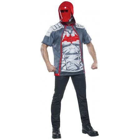 Adult Batman Red Hood Costume image