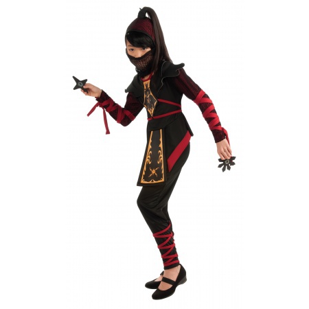 Girls Female Ninja Costume image