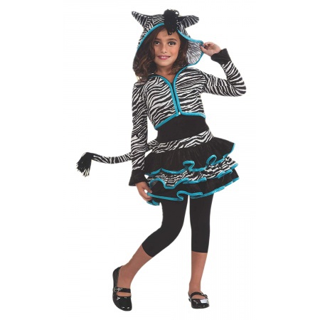 Zebra Costume Girl image