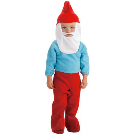 Baby Papa Smurf Costume image