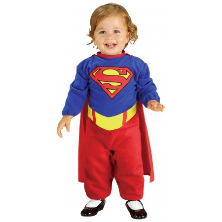 Supergirl Costume Baby image