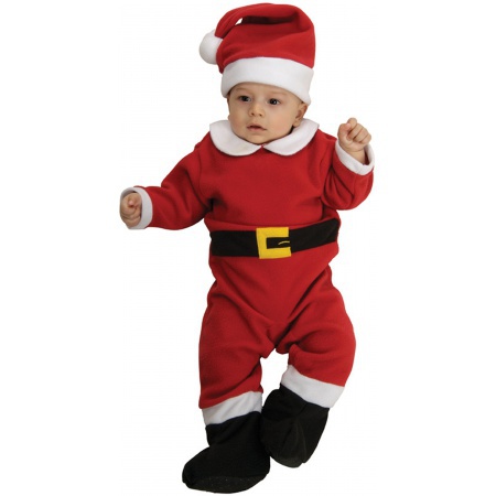 Fleece Santa Costume Claus image