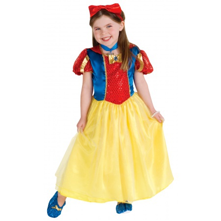 Kids Snow White Costume image