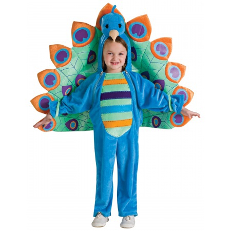 Kids Peacock Costume  image