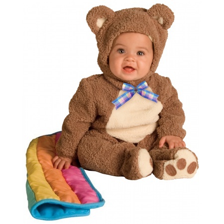 Oatmeal Bear Costume For Baby image
