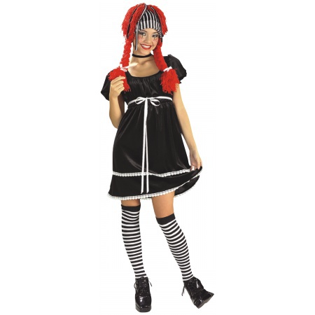 Gothic Rag Doll Halloween Costume image