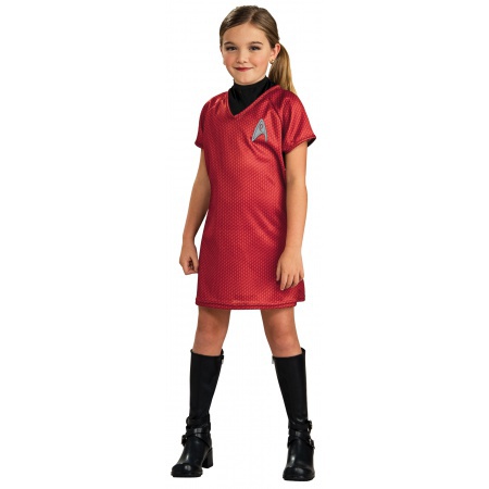 Uhura Star Trek Costume For Kids image