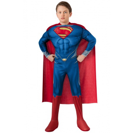Man Of Steel Superman Toddler Costume image