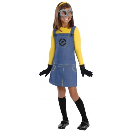 Girls Minion Costume image