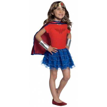 Girls Wonder Woman Costume image