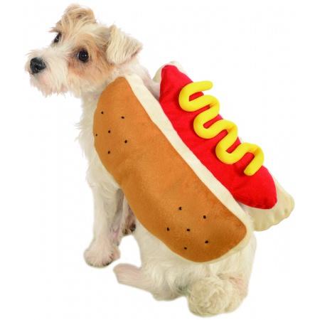 Hot Dog Pet Costume image